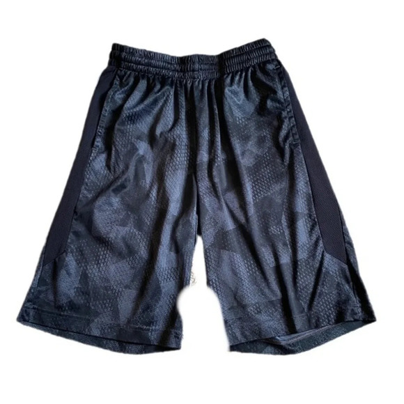 Tek Gear Boys 18/20 Black Pattern Athletic Shorts - Picture 1 of 2